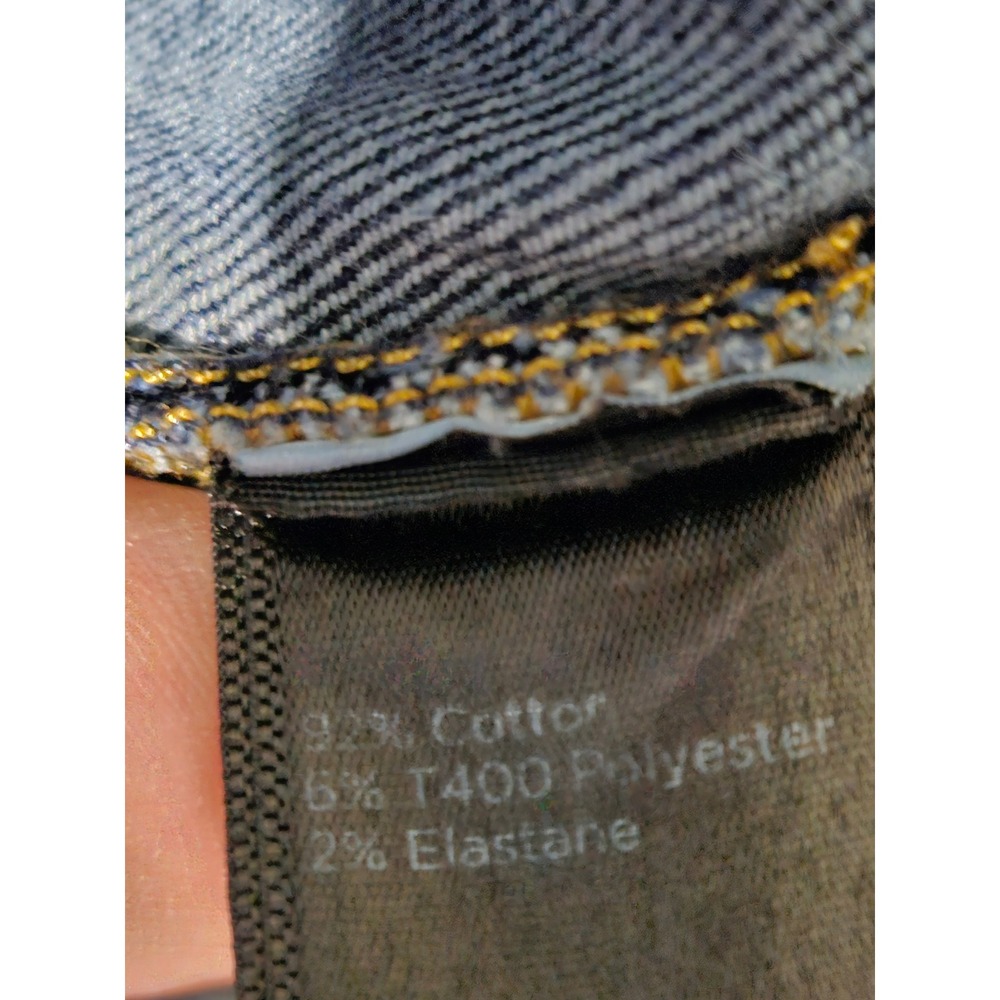 Flint and Tinder Jeans Women 32x30 Blue Slim Fit Candiani Denim - Picture 9 of 9